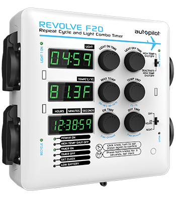 Hydroponics Digital Timer 7-Day 13amp Programmable Plug In Enviroment Control 